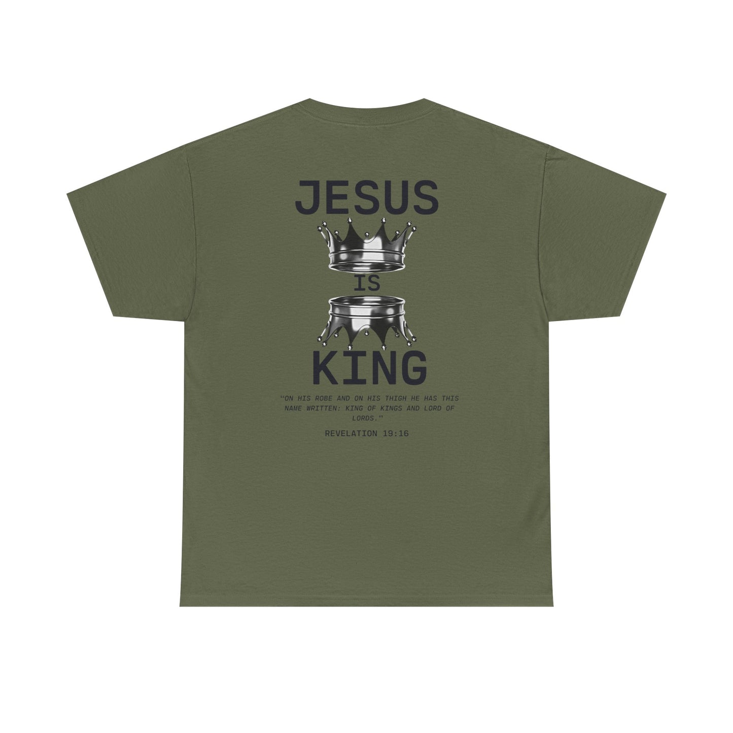 Christian Tee Jesus is King Revelations 19:16 Unisex T-Shirt