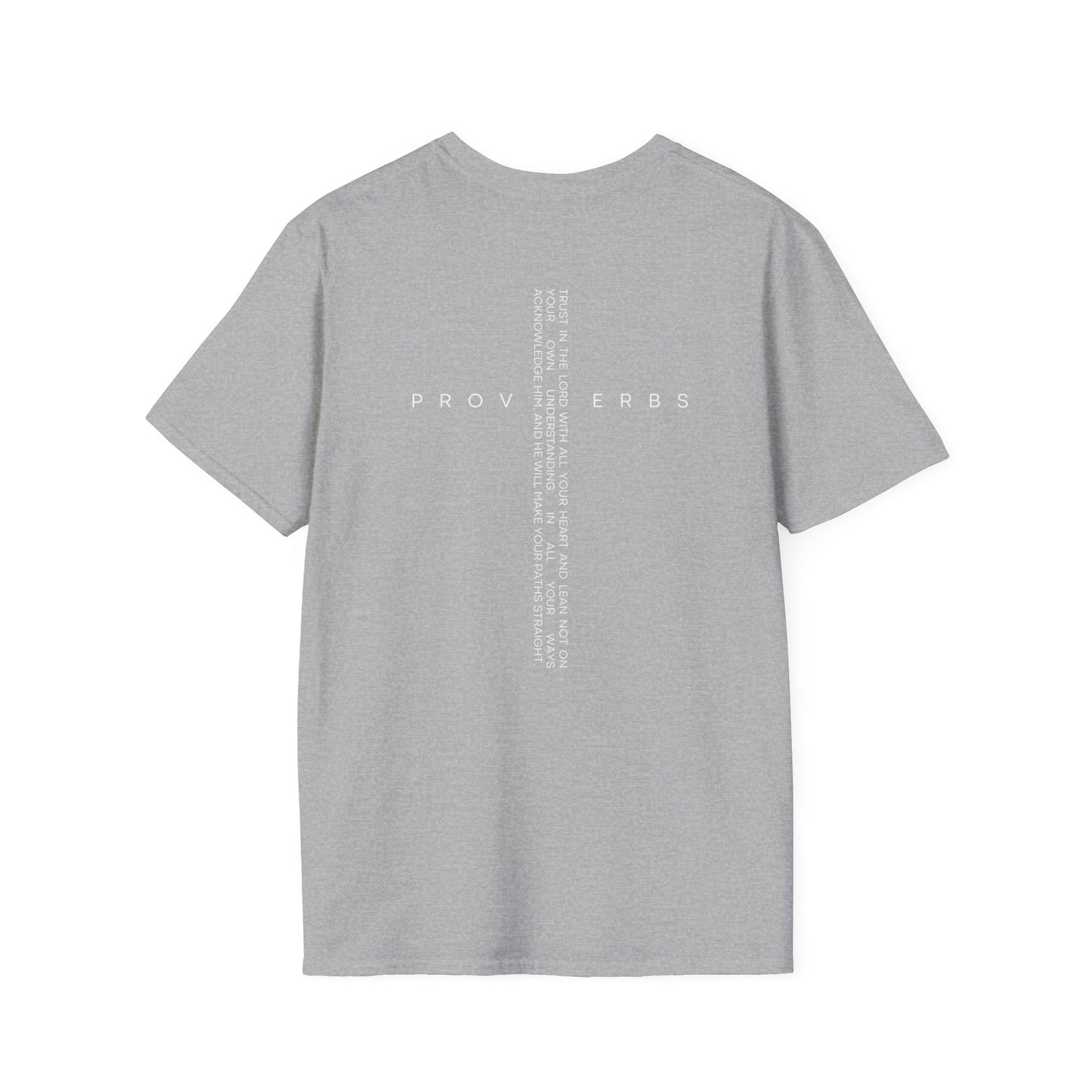 Christian Proverbs 3:5-6 T-Shirt