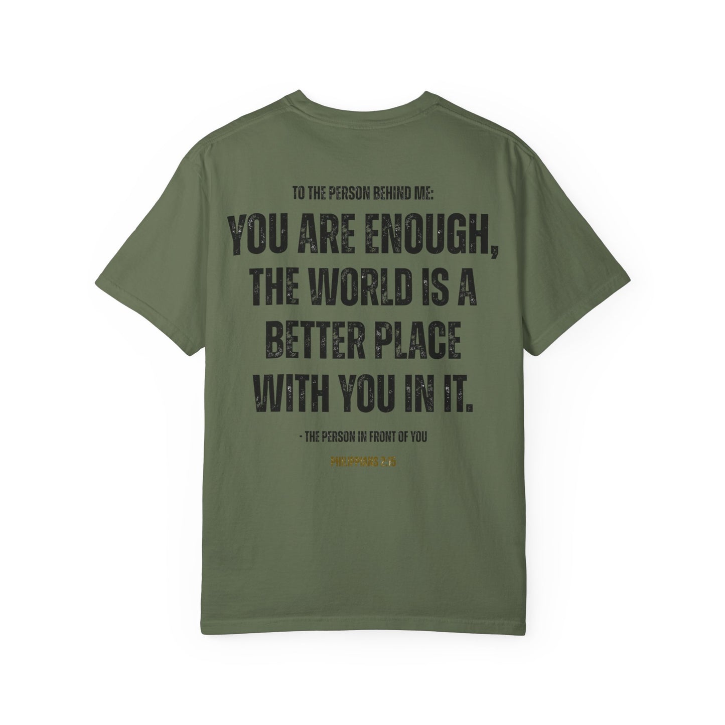 Christian Comfort Colors T-shirt - You Are Enough