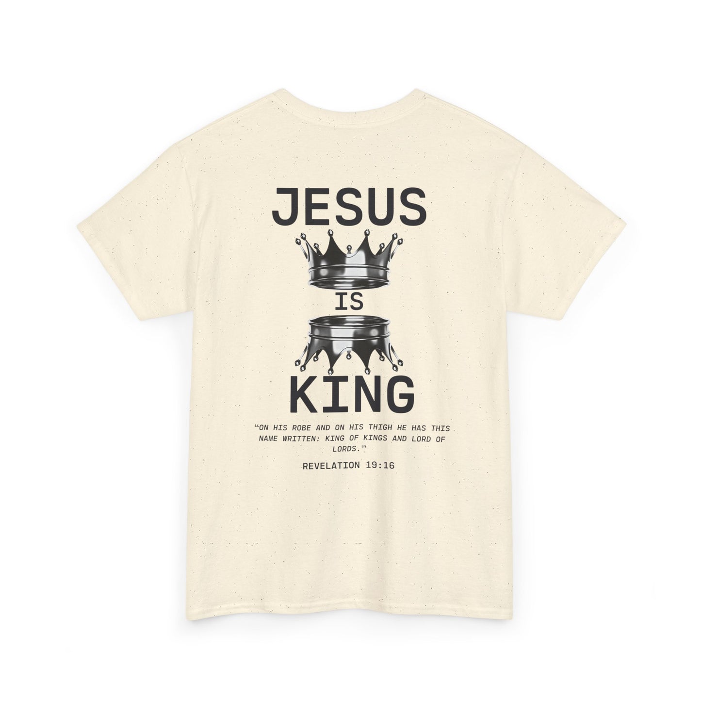 Christian Tee Jesus is King Revelations 19:16 Unisex T-Shirt