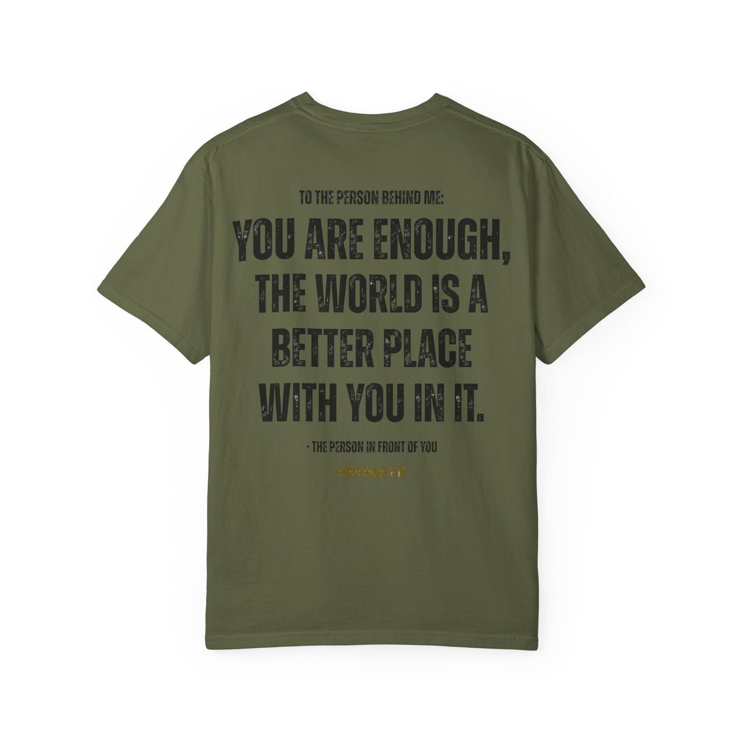 Christian Comfort Colors T-shirt - You Are Enough