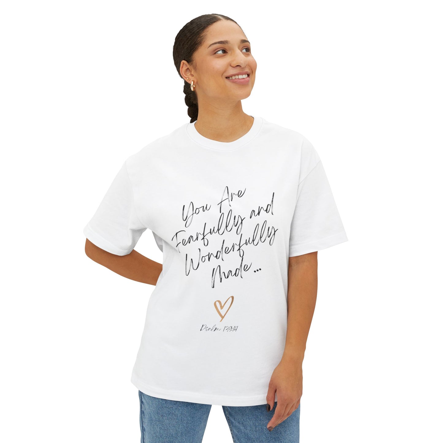Oversized Tee - Fearfully and Wonderfully Made