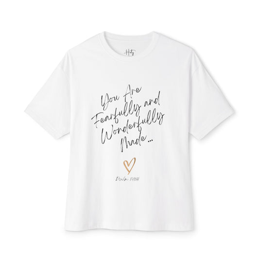 Oversized Tee - Fearfully and Wonderfully Made