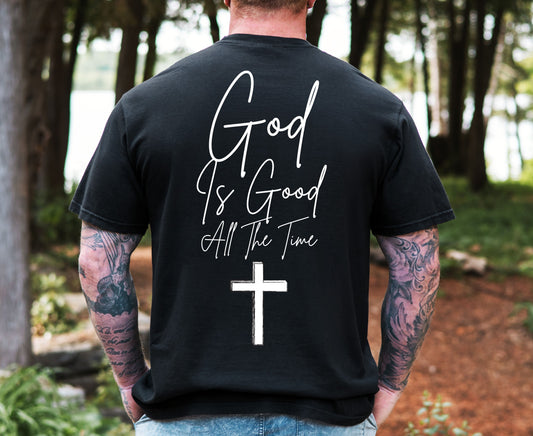 Color Comforts Men's Christian T-Shirt, God Is Good