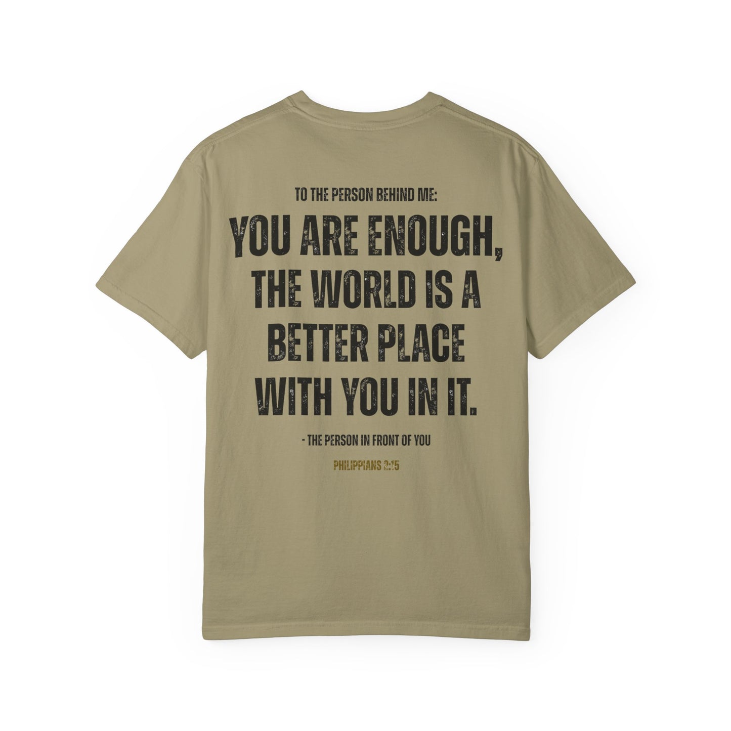 Christian Comfort Colors T-shirt - You Are Enough