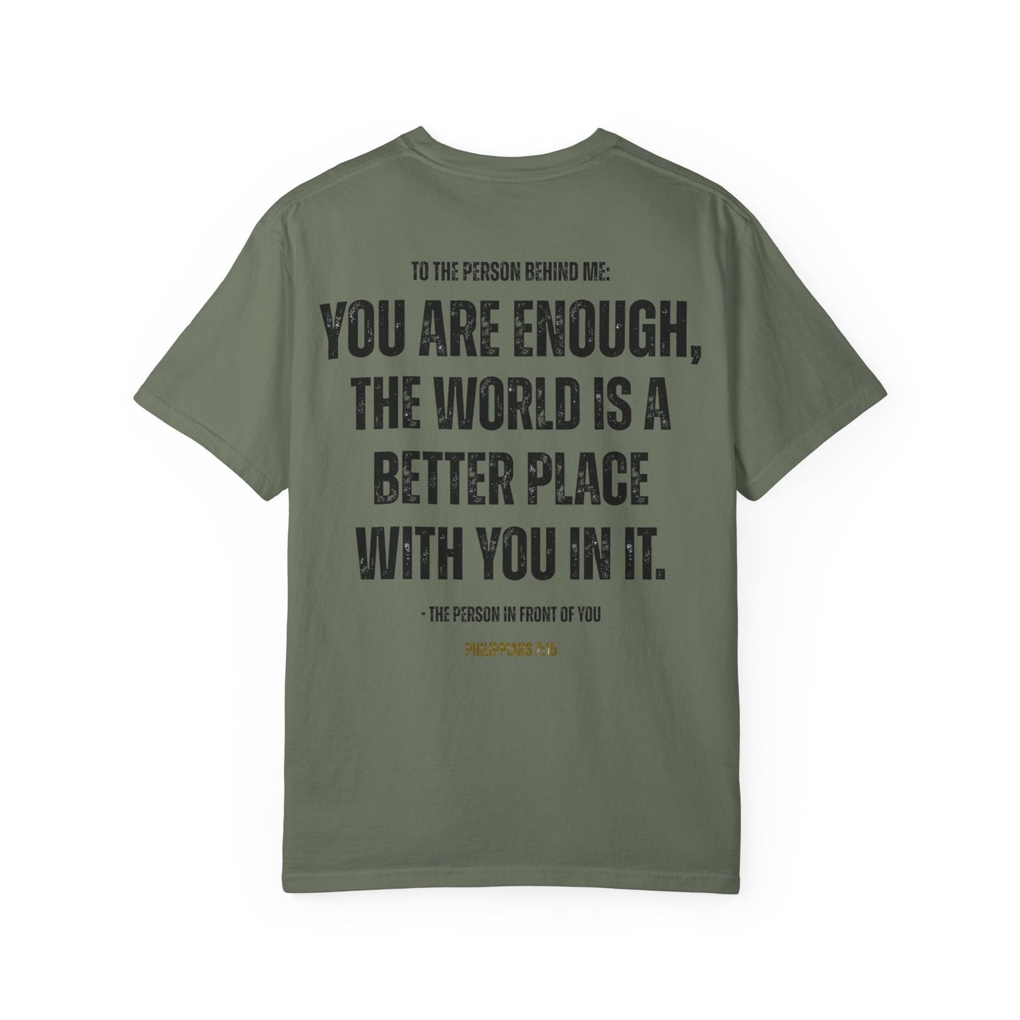 Christian Comfort Colors T-shirt - You Are Enough