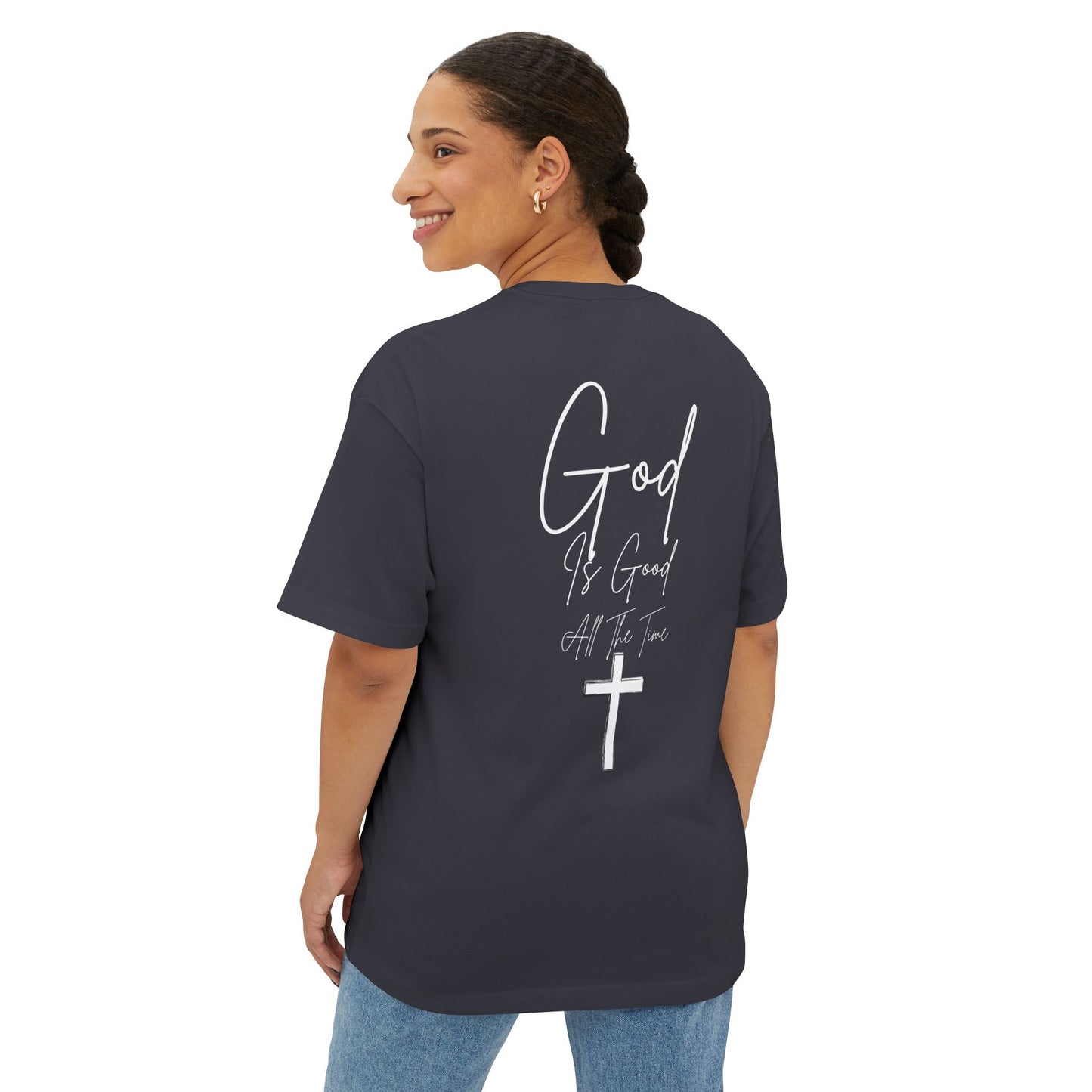 Faithful Oversized Tee - God is Good All the Time