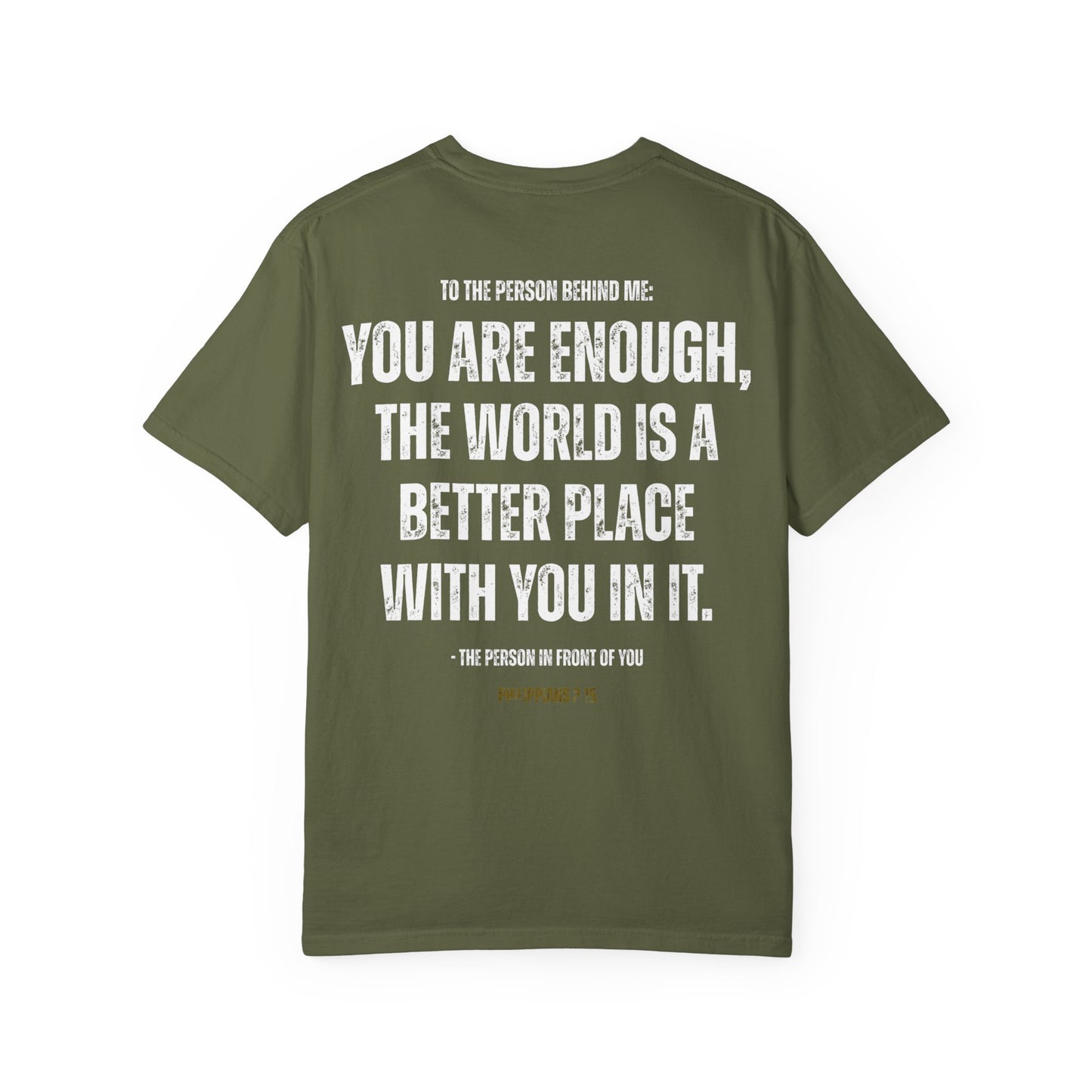 Christian Comfort Colors T-shirt - You Are Enough