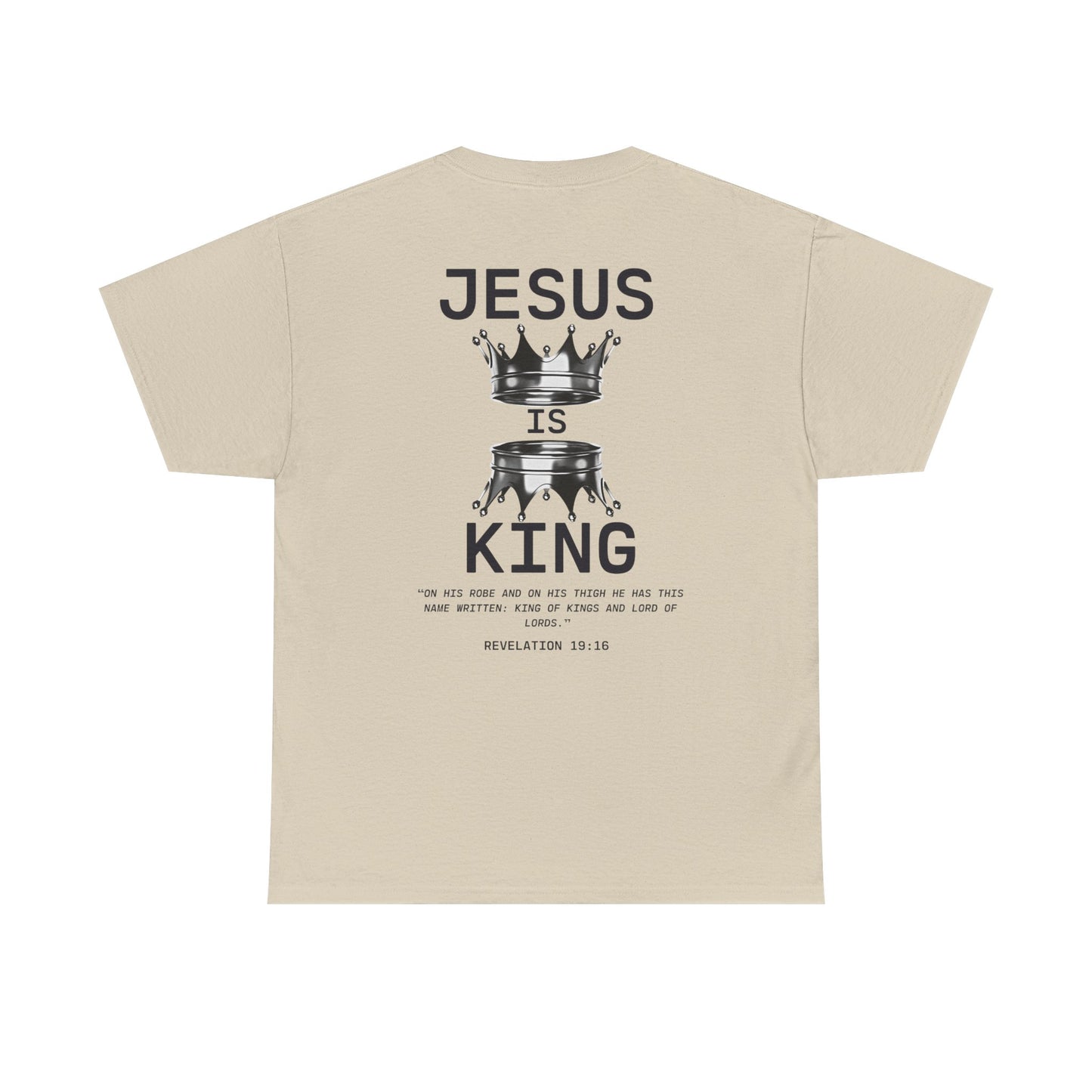 Christian Tee Jesus is King Revelations 19:16 Unisex T-Shirt