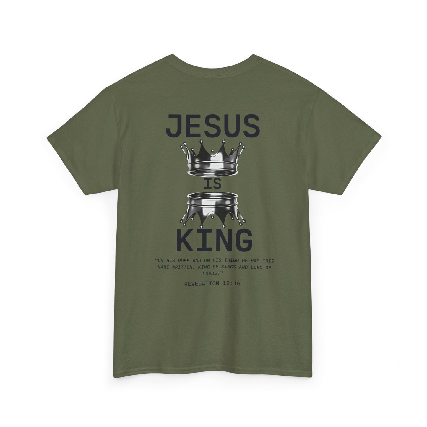 Christian Tee Jesus is King Revelations 19:16 Unisex T-Shirt