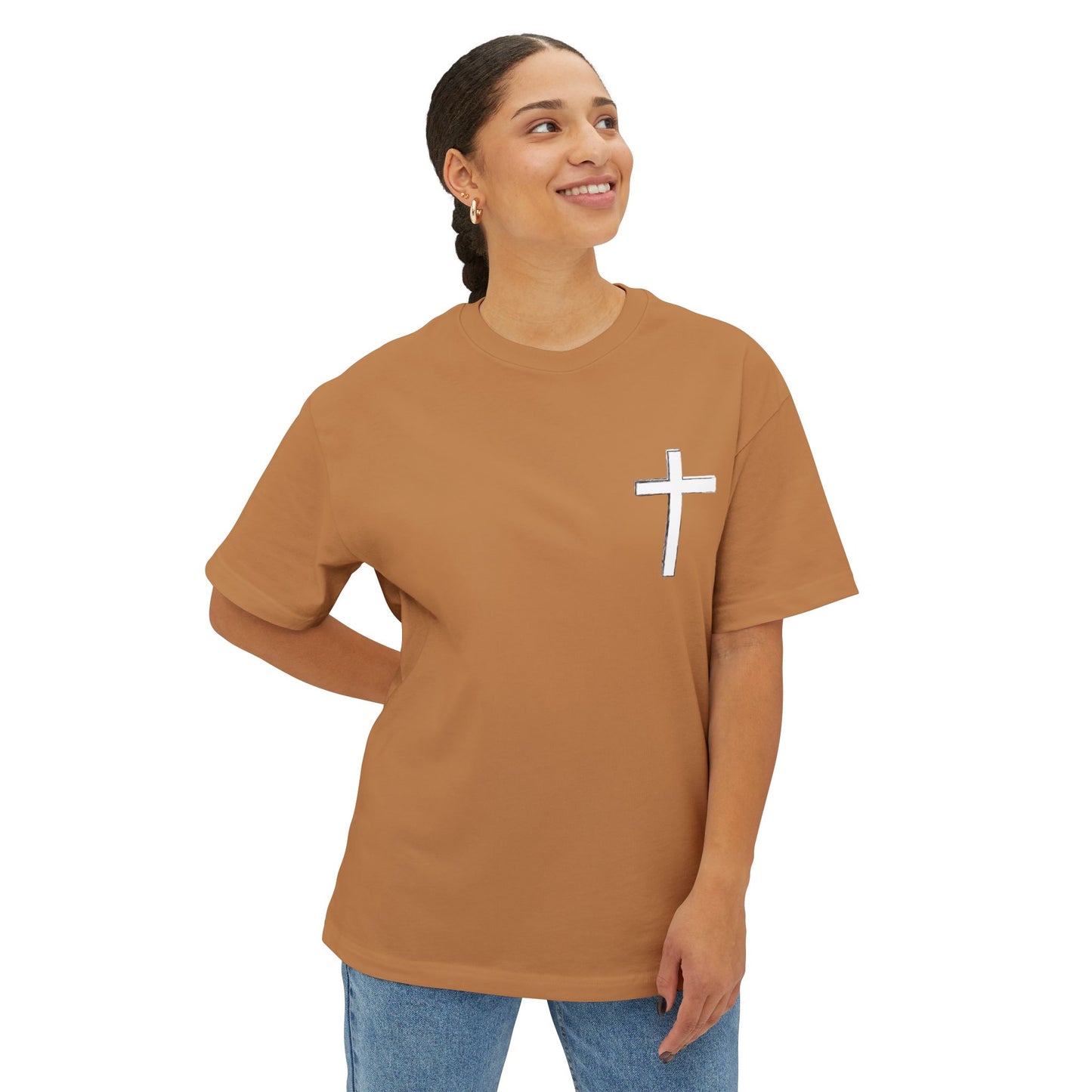 Faithful Oversized Tee - God is Good All the Time