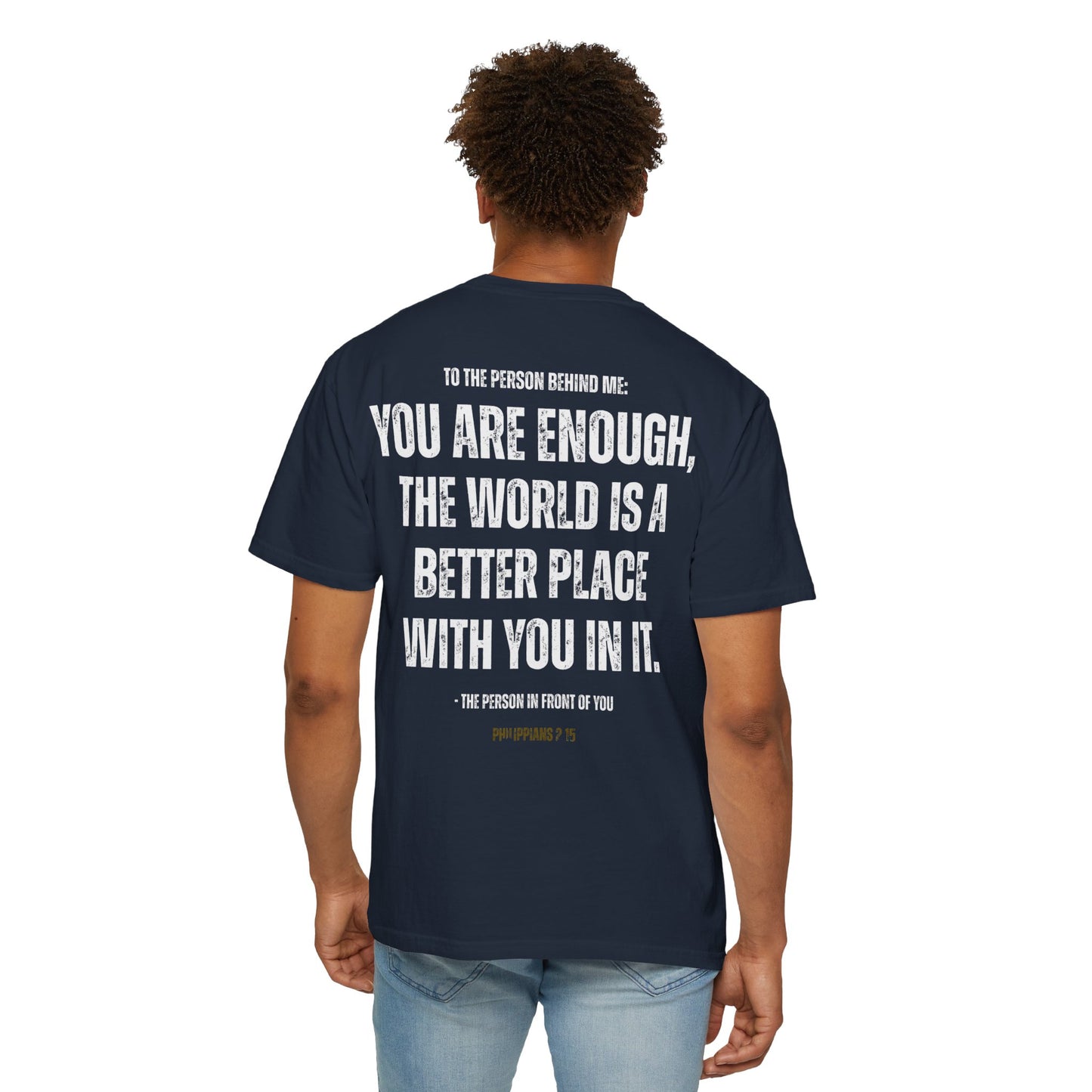 Christian Comfort Colors T-shirt - You Are Enough