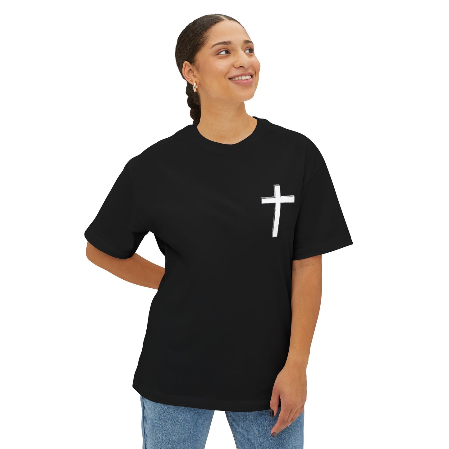 Faithful Oversized Tee - God is Good All the Time
