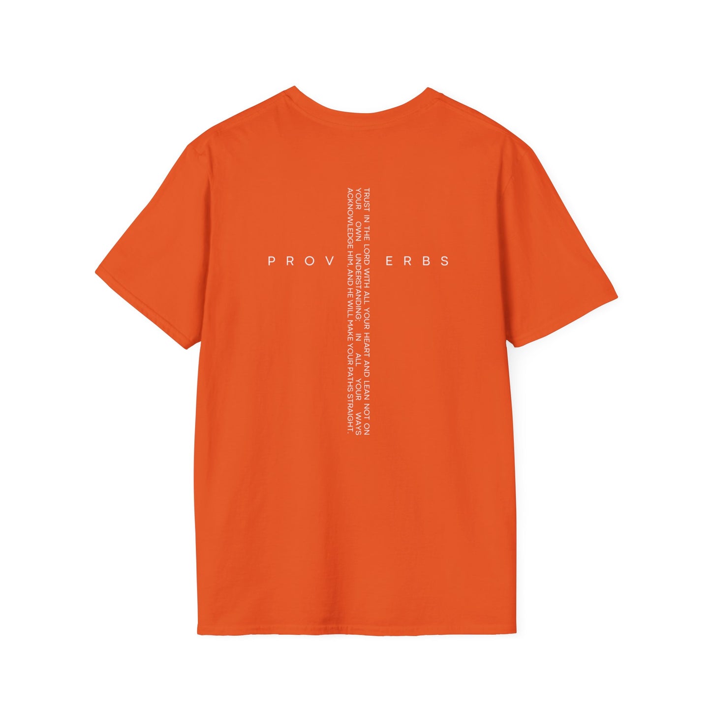 Christian Proverbs 3:5-6 T-Shirt