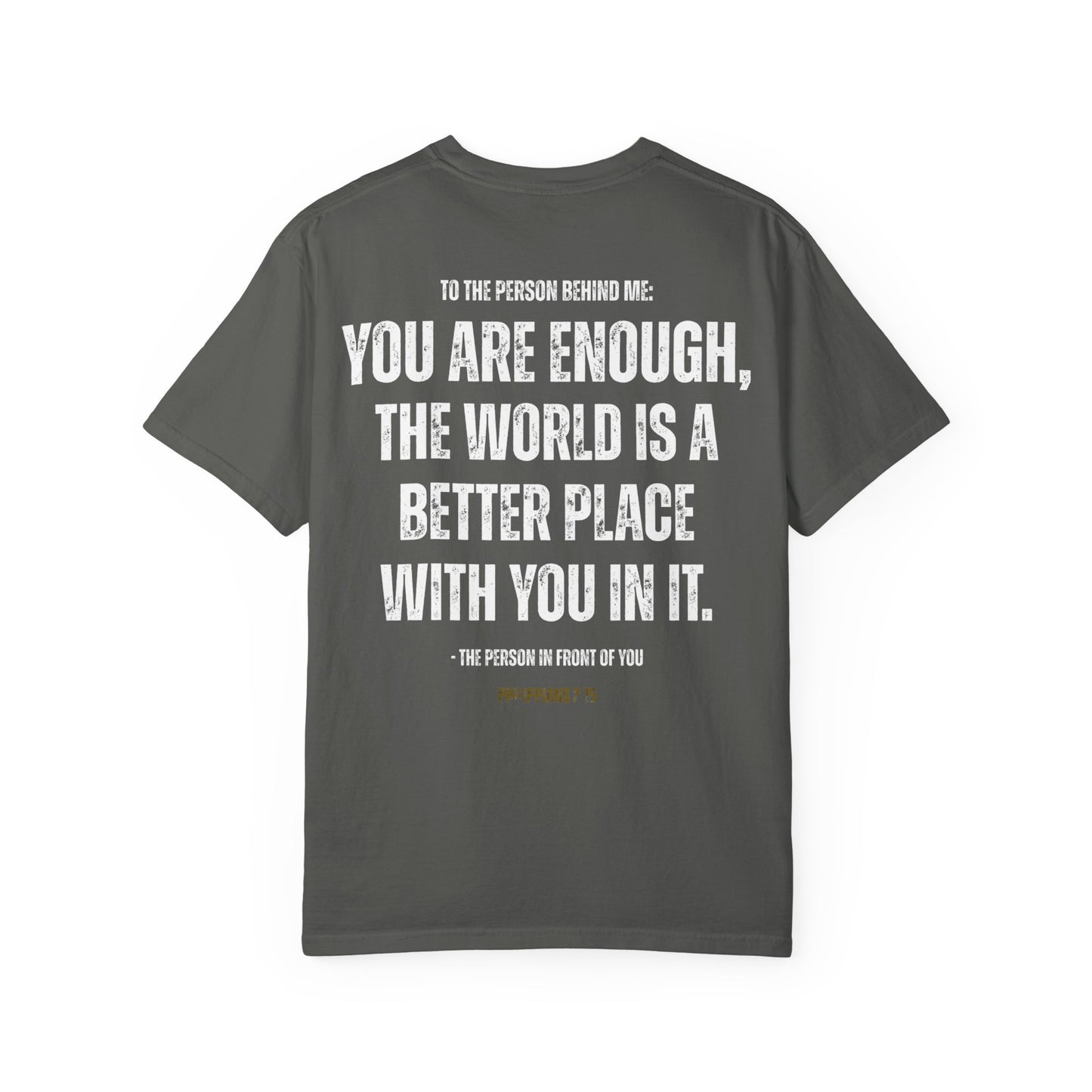 Christian Comfort Colors T-shirt - You Are Enough