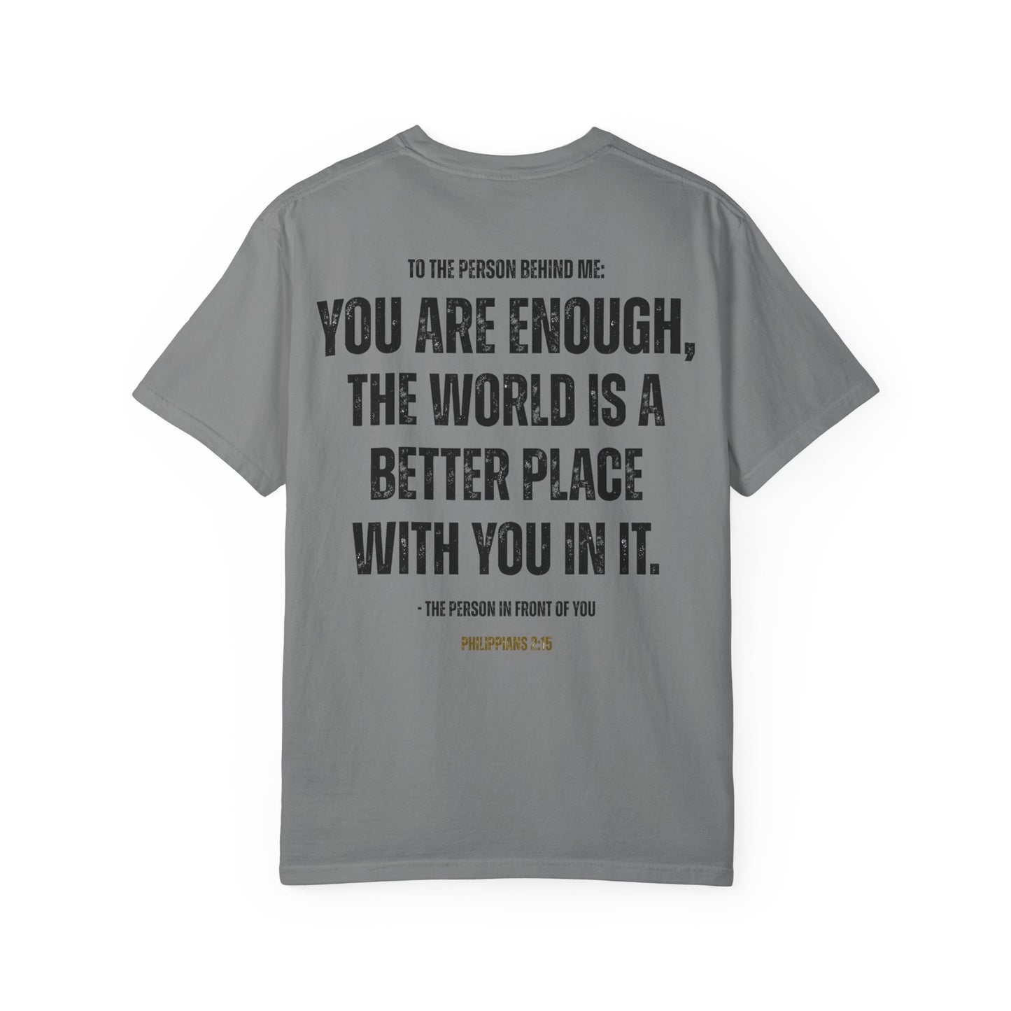 Christian Comfort Colors T-shirt - You Are Enough